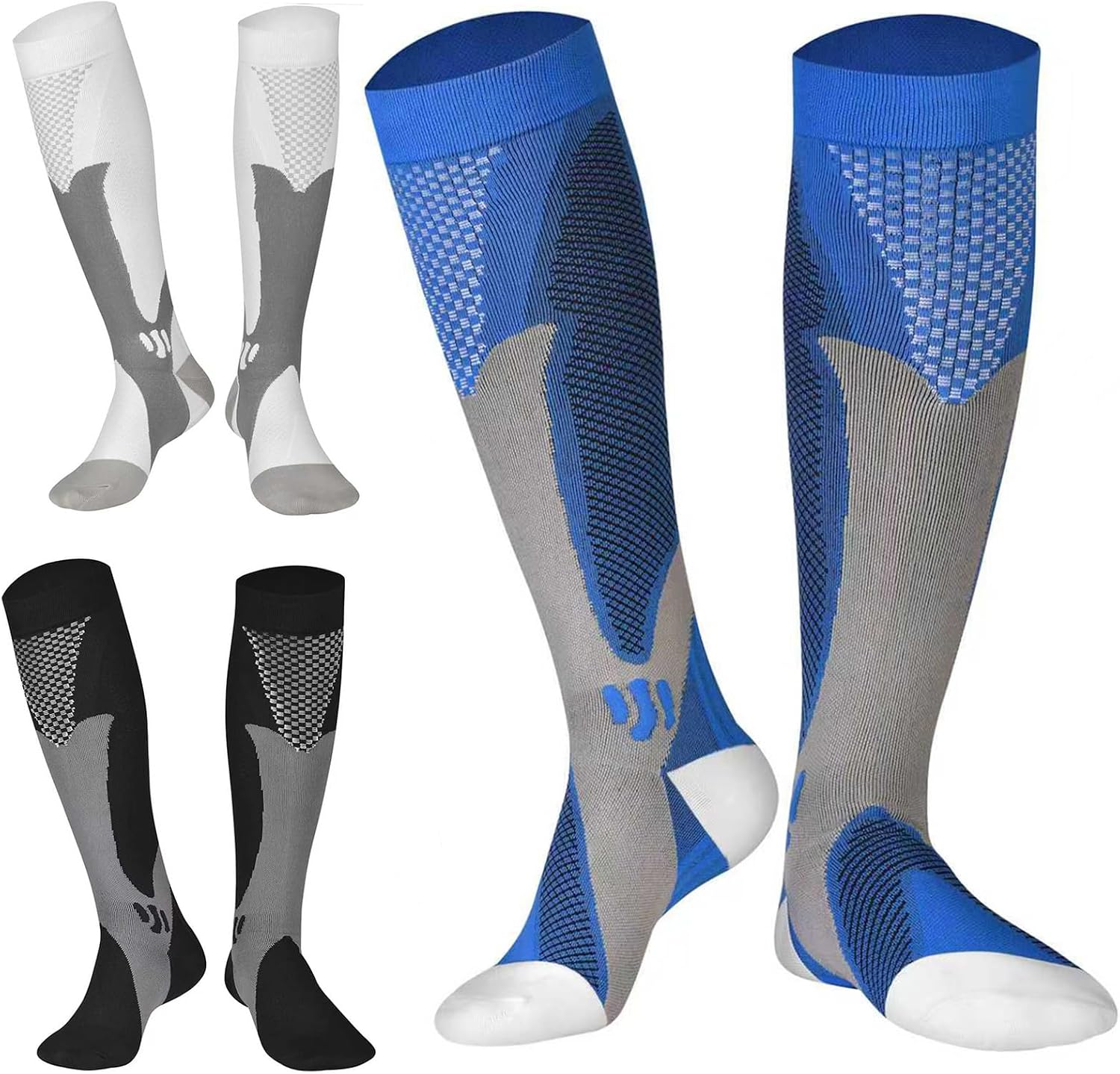 Chaussettes de Compression 3 Paires